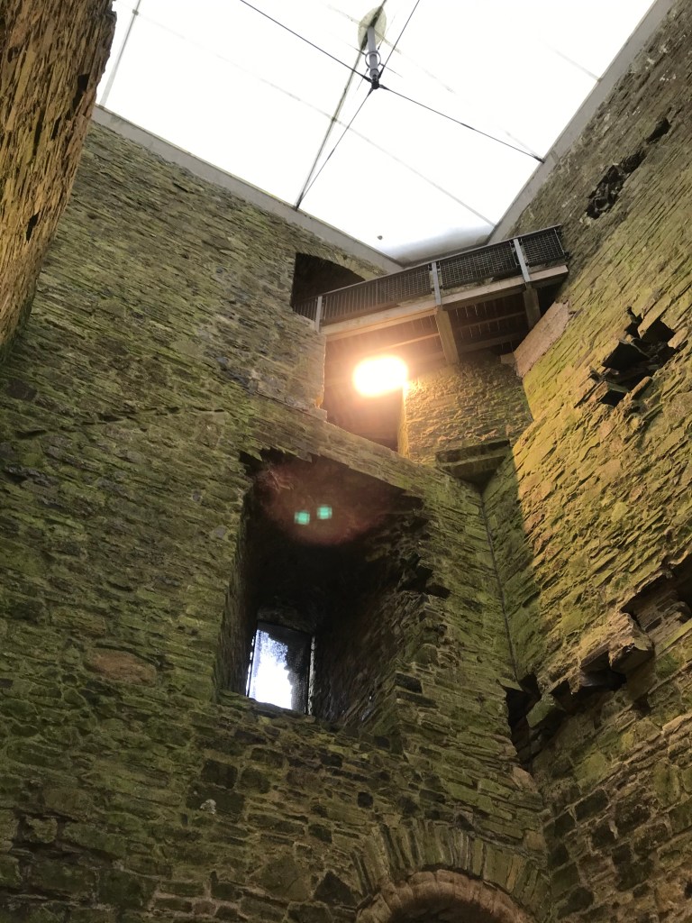 View from the floor of the dinning hall 
